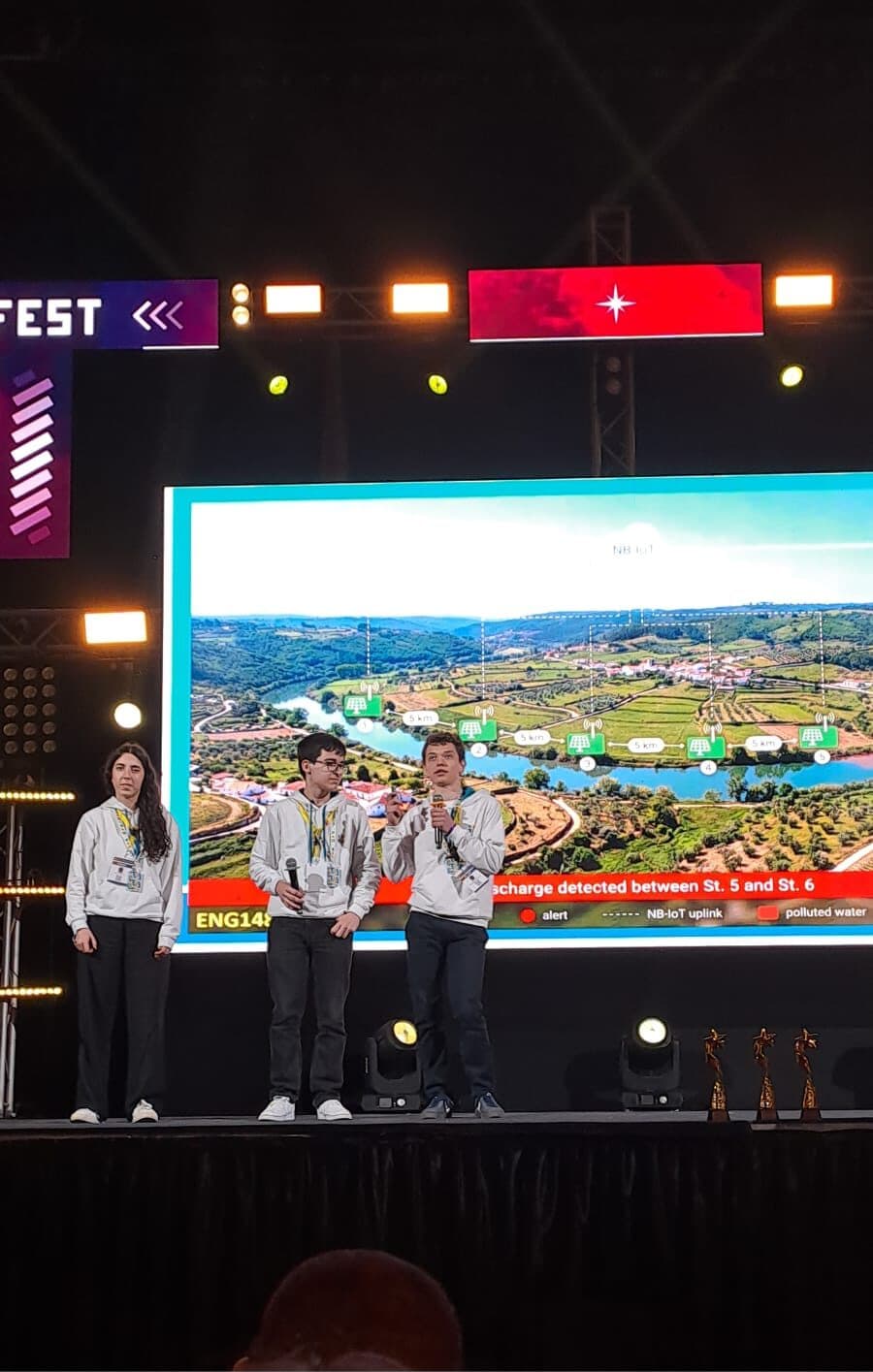 Projeto apresentado na i-Fest