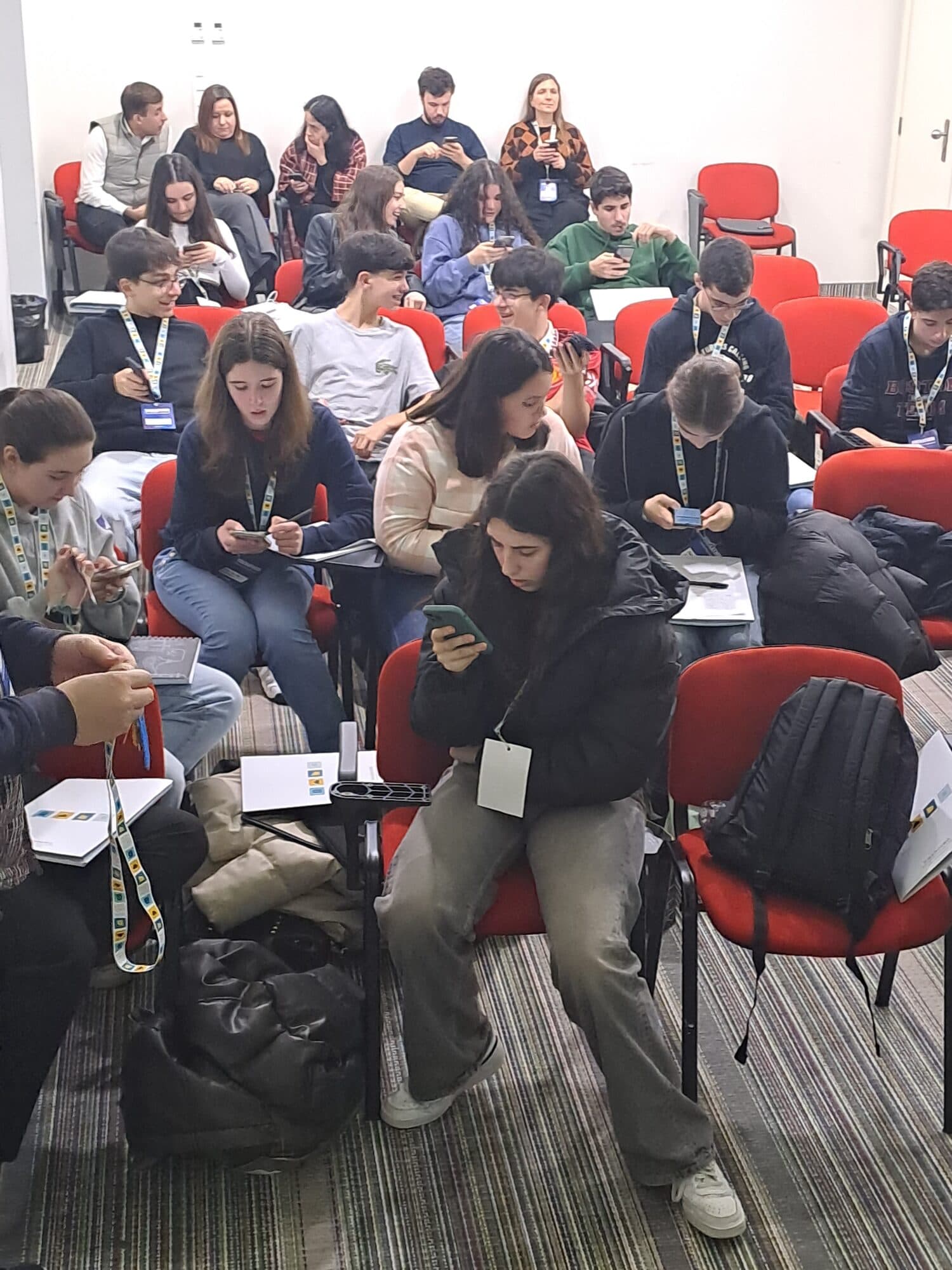 Equipa no Hackathon Ciência pelo Ambiente 2024